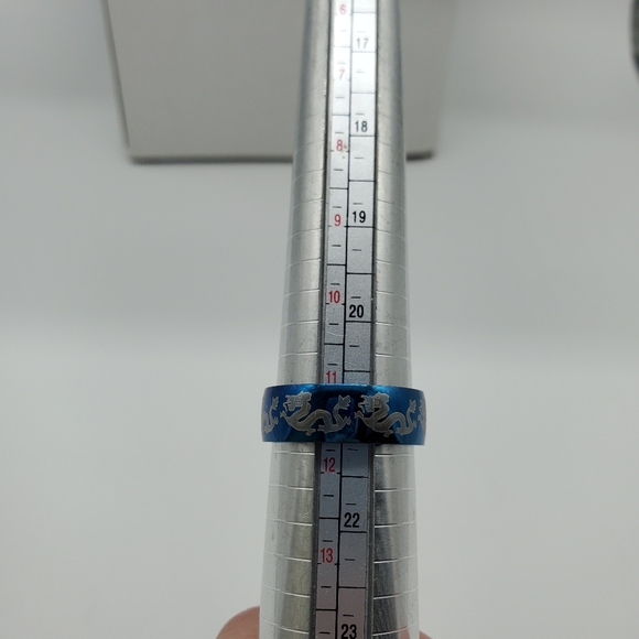 Stainless Steel Ring #9 size 12 - Picture 2 of 3